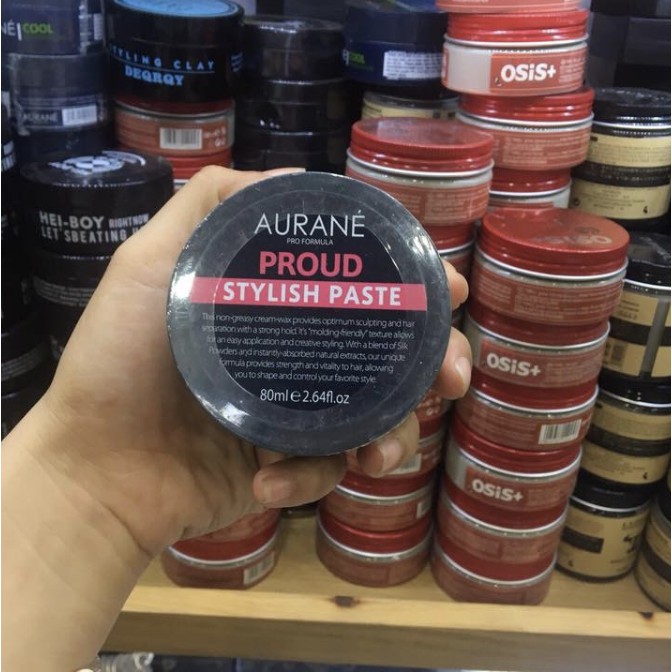 Sáp tạo kiểu bóng Aurane Proud Stylish Paste 80ml