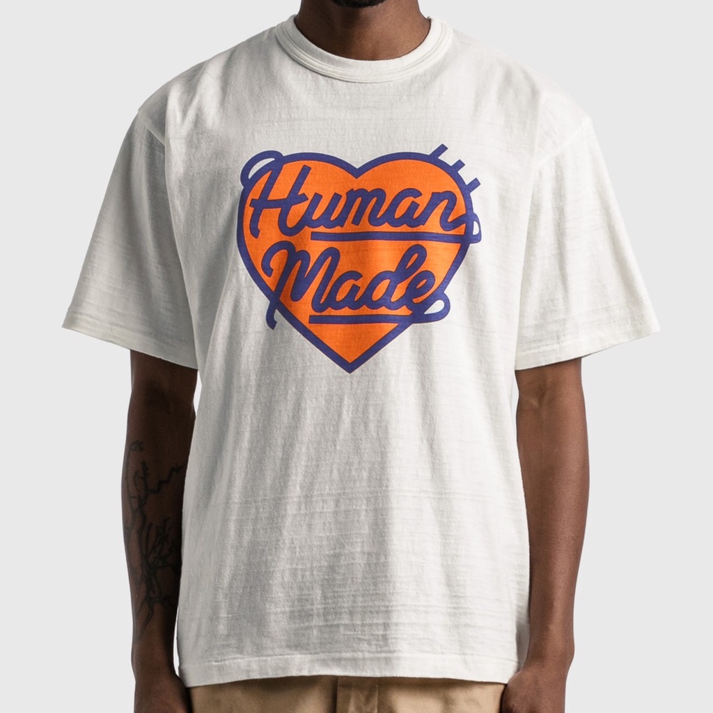 HUMAN MADE TEE - Áo Thun HM Heart Logo