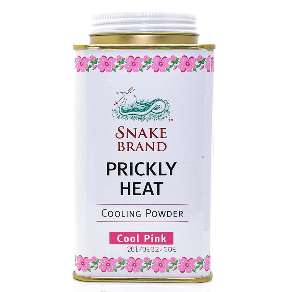 Phấn lạnh Snake Brand Prickly Heat Thái Lan 50g - Hương Cool Pink