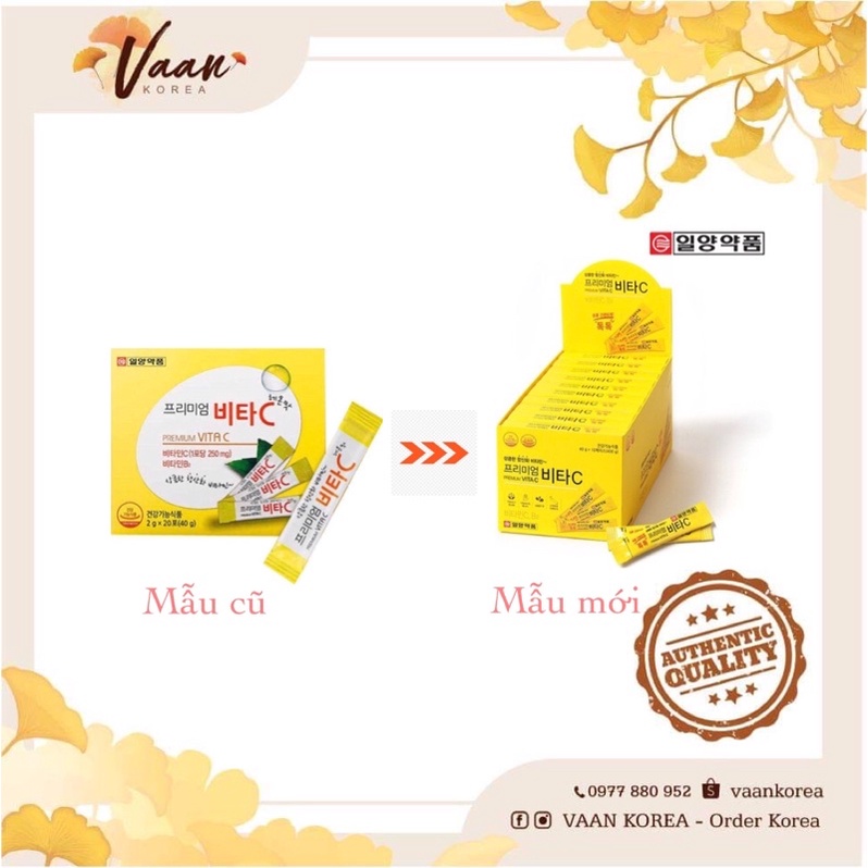 Hộp bột màu vàng 20 gói x 2g | BigBuy360 - bigbuy360.vn