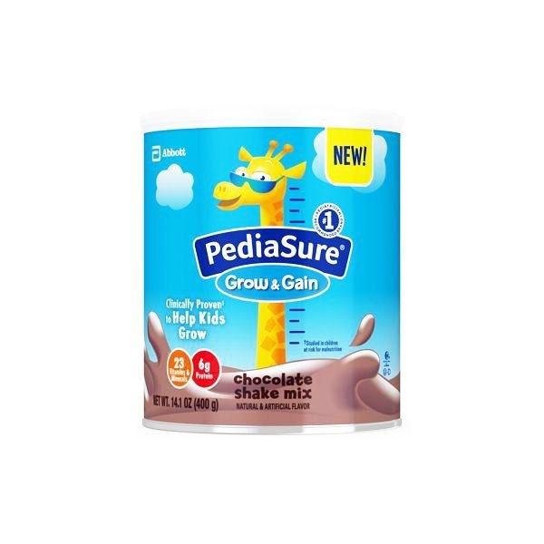 Lốc 6 SỮA BỘT MỸ PEDIASURE GROW AND GAIN 400G(DATE 11-2021)