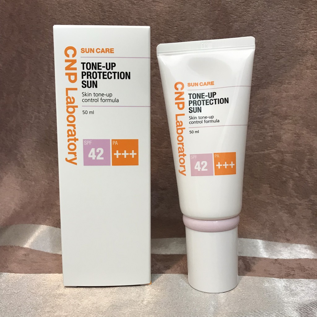 Kem chống nắng CNP nâng tông Laboratory tone up protection sun autcometic ak kv6