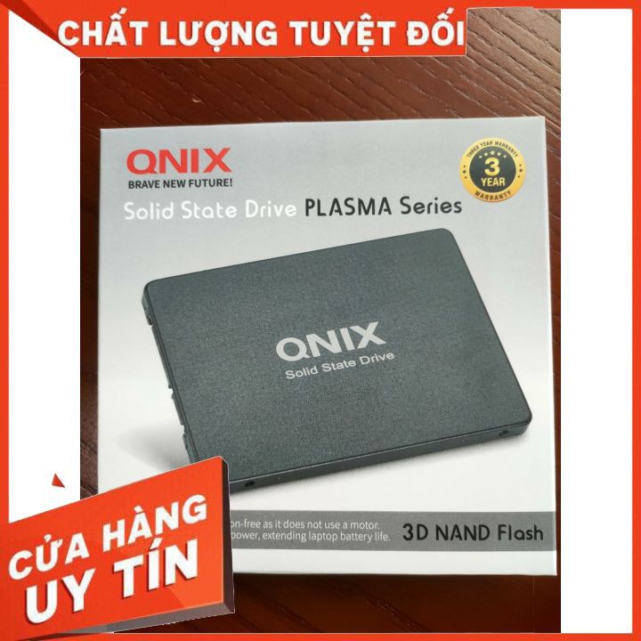 Ổ Cứng SSD 120GB, 240GB QNIX Plasma Series Sata III 6Gbit/s, 2.5 Inch, new 100%,  bảo hành 36 tháng