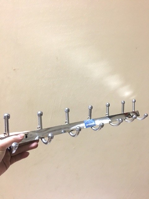 Mắc áo inox 5, 7 khuyên