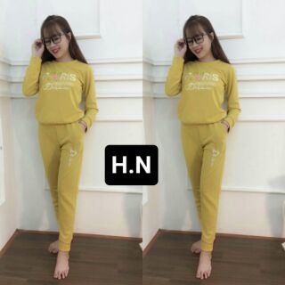 Bộ Pari Thêu