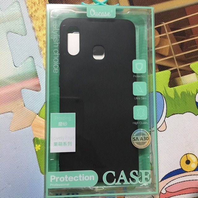 Ốp lưng dẻo Ou Case cho Galaxy A30 2019 ( Đen )