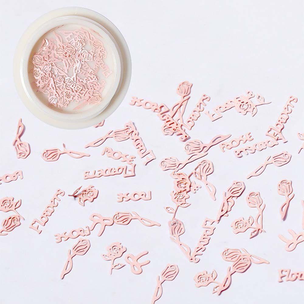 OCEANMAP Phụ Kiện Hạt Gỗ Đính Trang Trí Móng Nghệ Thuật DIY Dễ Thương