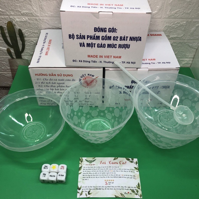 Bát Ướp Lạnh Rượu THÀNH DANH Hàng Việt Nam Chất Lượng Cao ❤️TẶNG XÍ NGẦU UỐNG RƯỢU❤️