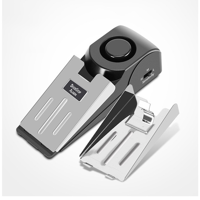 Thiết bị Chặn Cửa Chống Trộm báo động 120db khi mở cửa