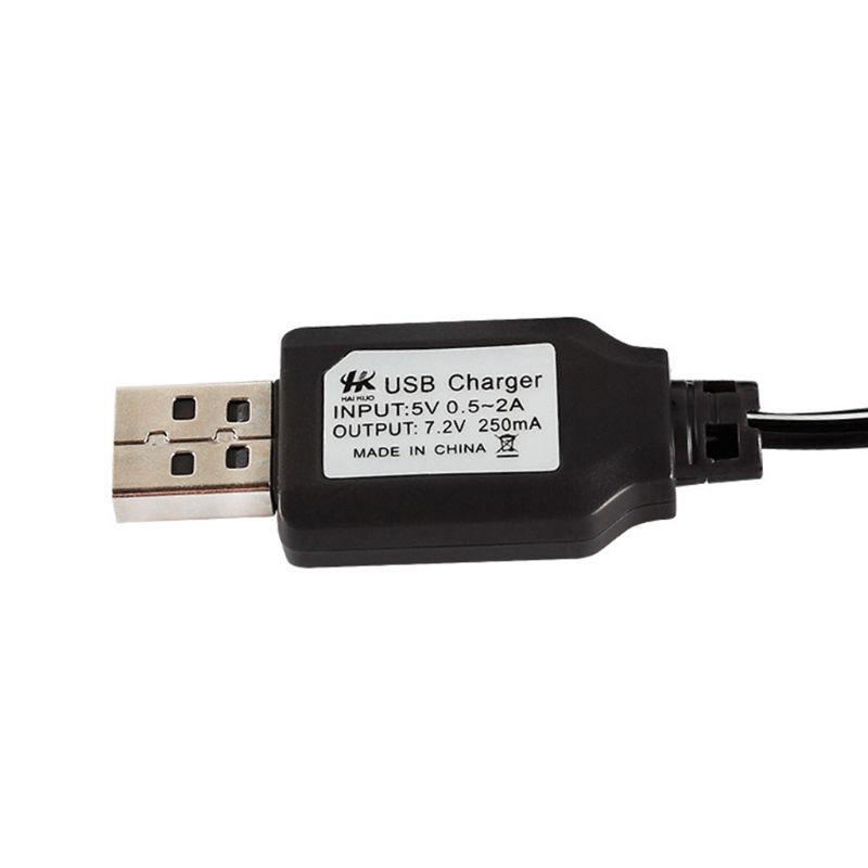 Dây Cáp Sạc Pin Tiểu Ni-Mh Ni-Mh Đầu Ra 7.2v 250ma