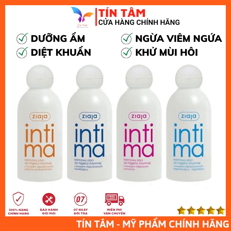 Dung dịch vệ sinh phụ nữ Ziaja Intima chính hãng