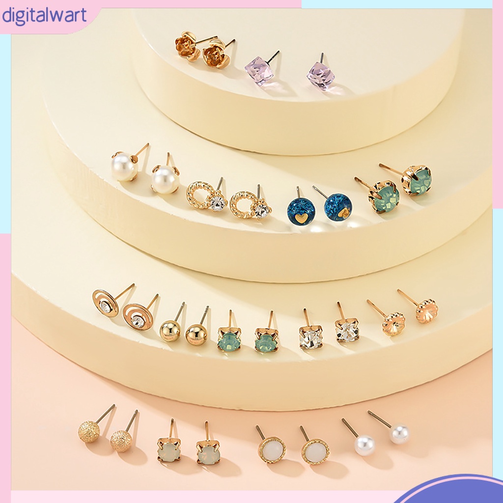 Bộ 30 cặp khuyên tai thời trang độc đáo cho nữ