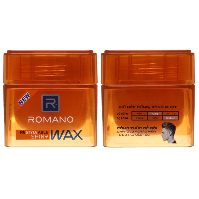 Sáp Tạo Kiểu Tóc For Men Romano-68gr