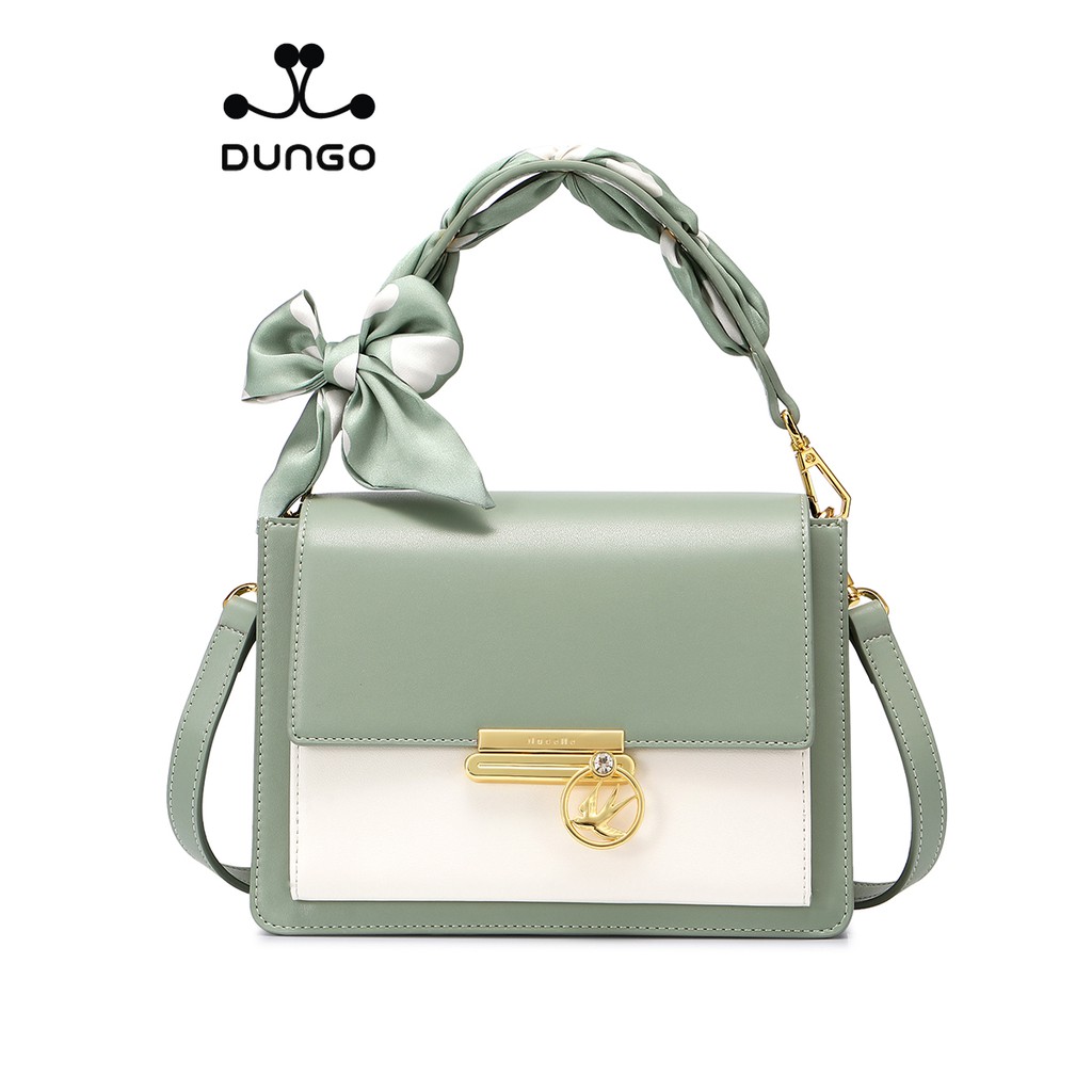 Túi Xách NUCELLE Da Quai Khăn Nơ NU10249