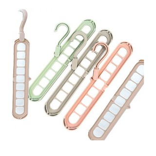 Bộ 5 móc treo quần áo đa năng giao màu ngẫu nhiên
