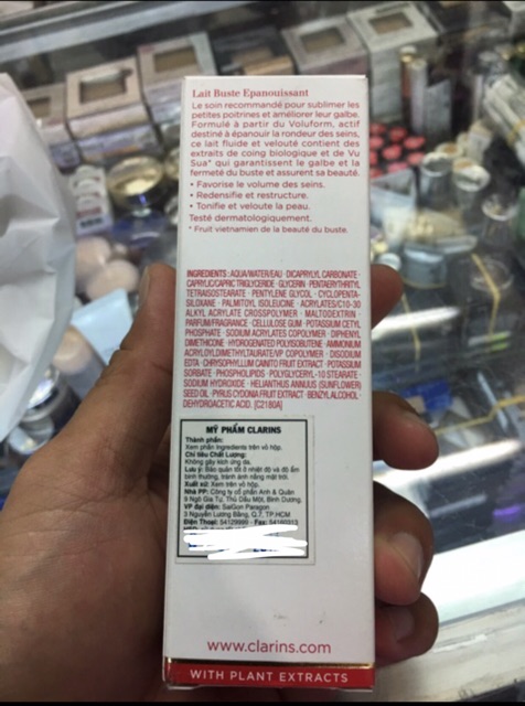 [Mẫu mới] Kem nâng ngực, làm săn chắc, định hình ngực Clarins Bust Beauty Firming Lotion 50ml | BigBuy360 - bigbuy360.vn