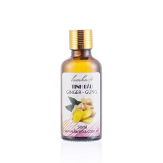 Tinh dầu gừng Lam Hà 10ml/50ml - Hàng chính hãng