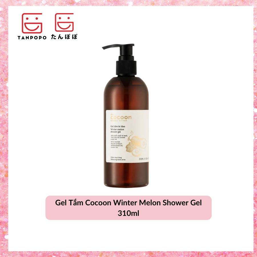 [Có sẵn] [Chính hãng] Gel Tắm Cocoon Winter Melon Shower Gel 310ml