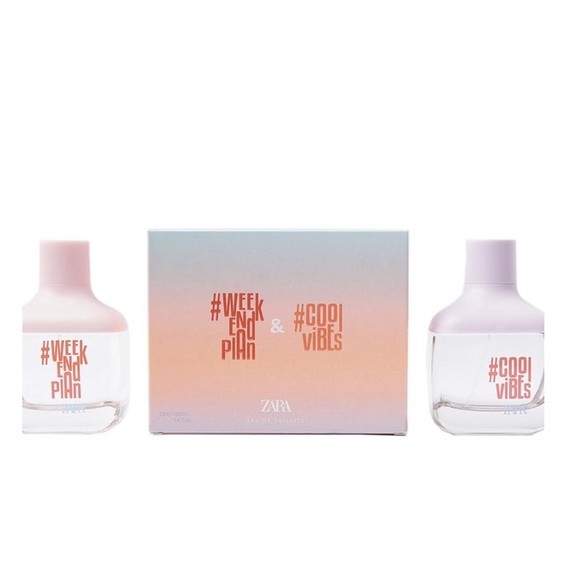 Set nước hoa trẻ em Zara ZARA  WEEKEND PLAN + COOL VIBES EDT 100 ML