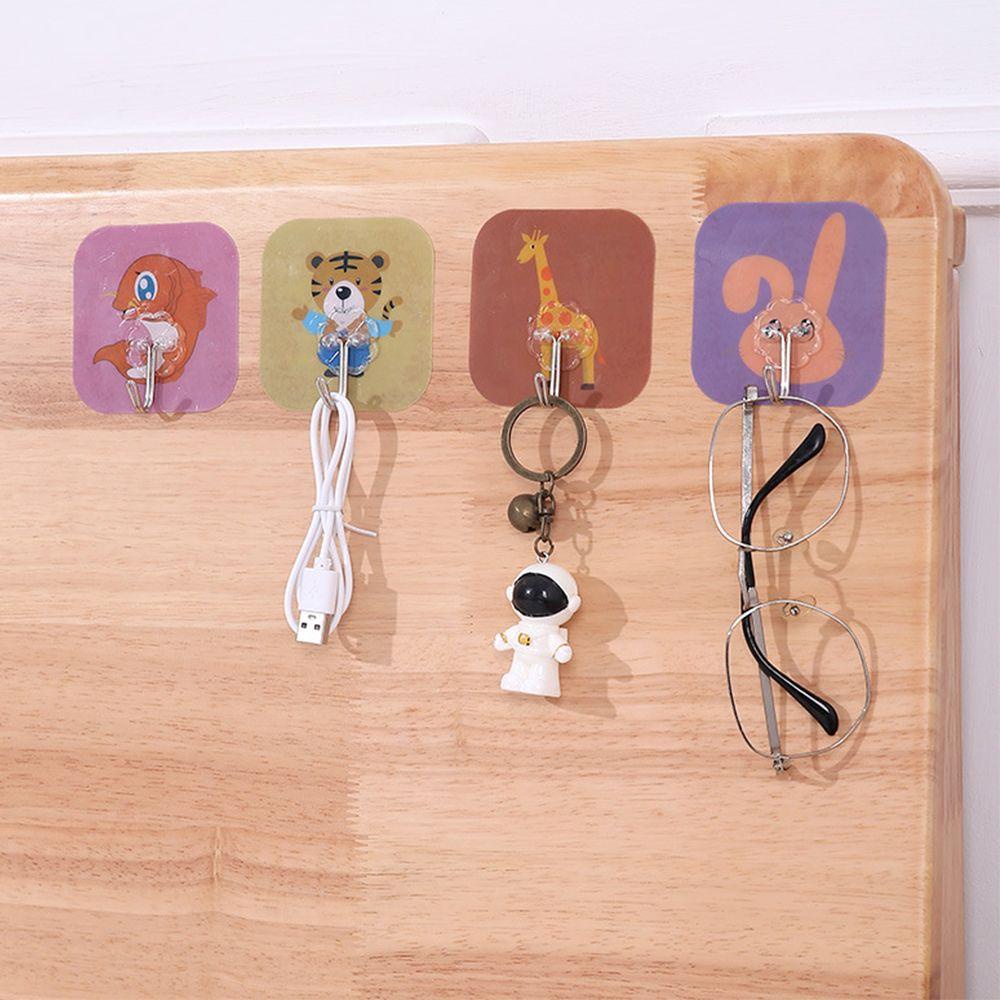 ESPO Móc Treo Đồ Dán Tường Không Cần Khoan Màu Sắc Ngẫu Nhiên