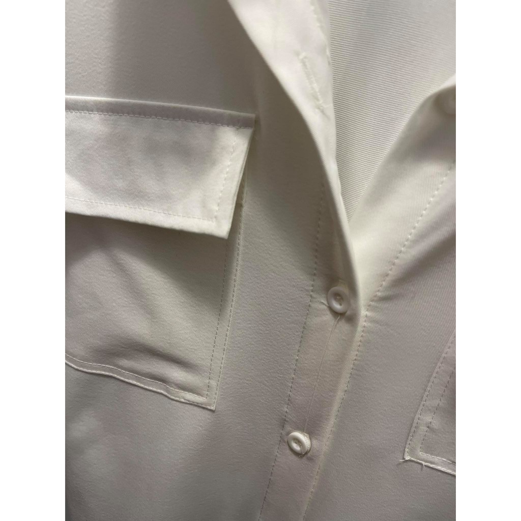 Miju Dress - Đầm sơ mi 2 túi tay dài