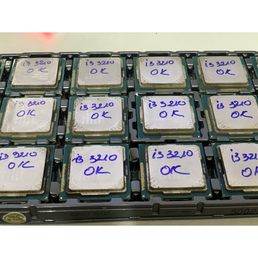 CPU Intel Core i3-3210 (3.2GHz)- Sk 1155 CPU ĐẸP CHUẨN KHÔNG KÉN MAIN - VI TÍNH BẮC HẢI