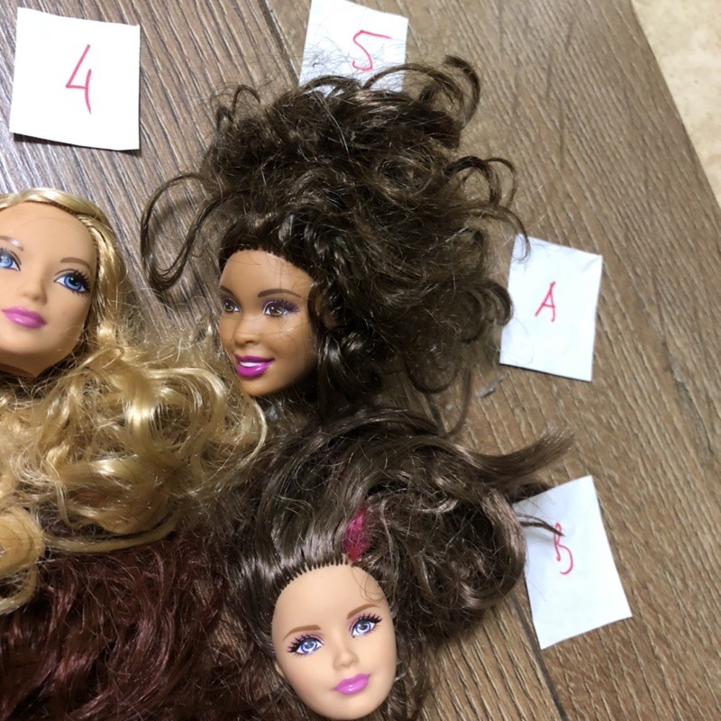 B7A- Đầu búp bê barbie chính hãng
