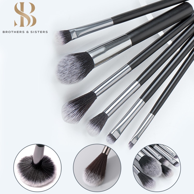 Set 6 Cọ Trang Điểm Đánh Mắt Khói