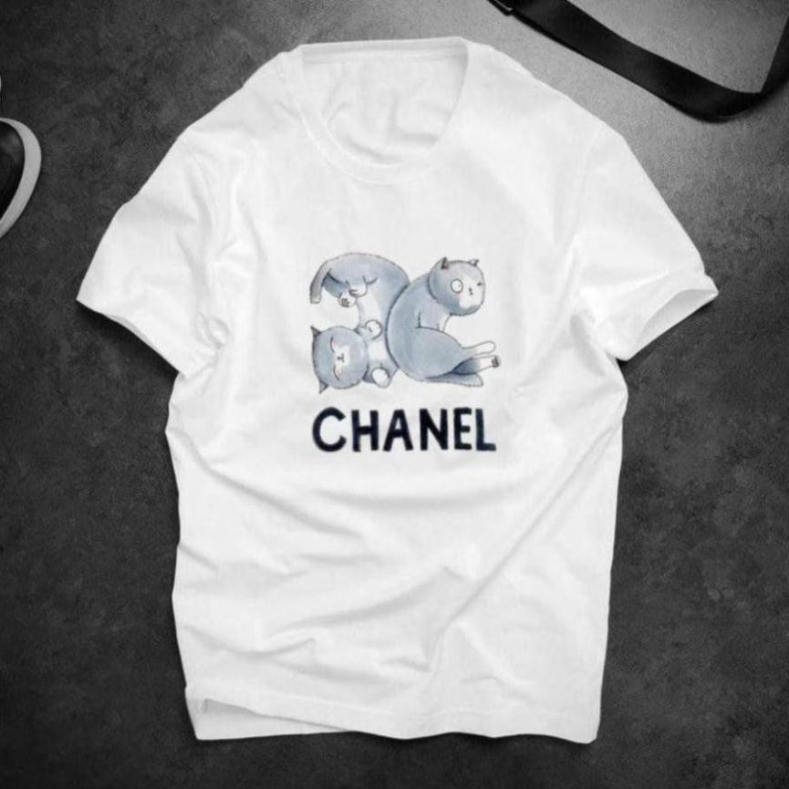 Áo thun pumeo, mèo cute hài hước, vải cotton mát mịn,áo unisex nam nữ