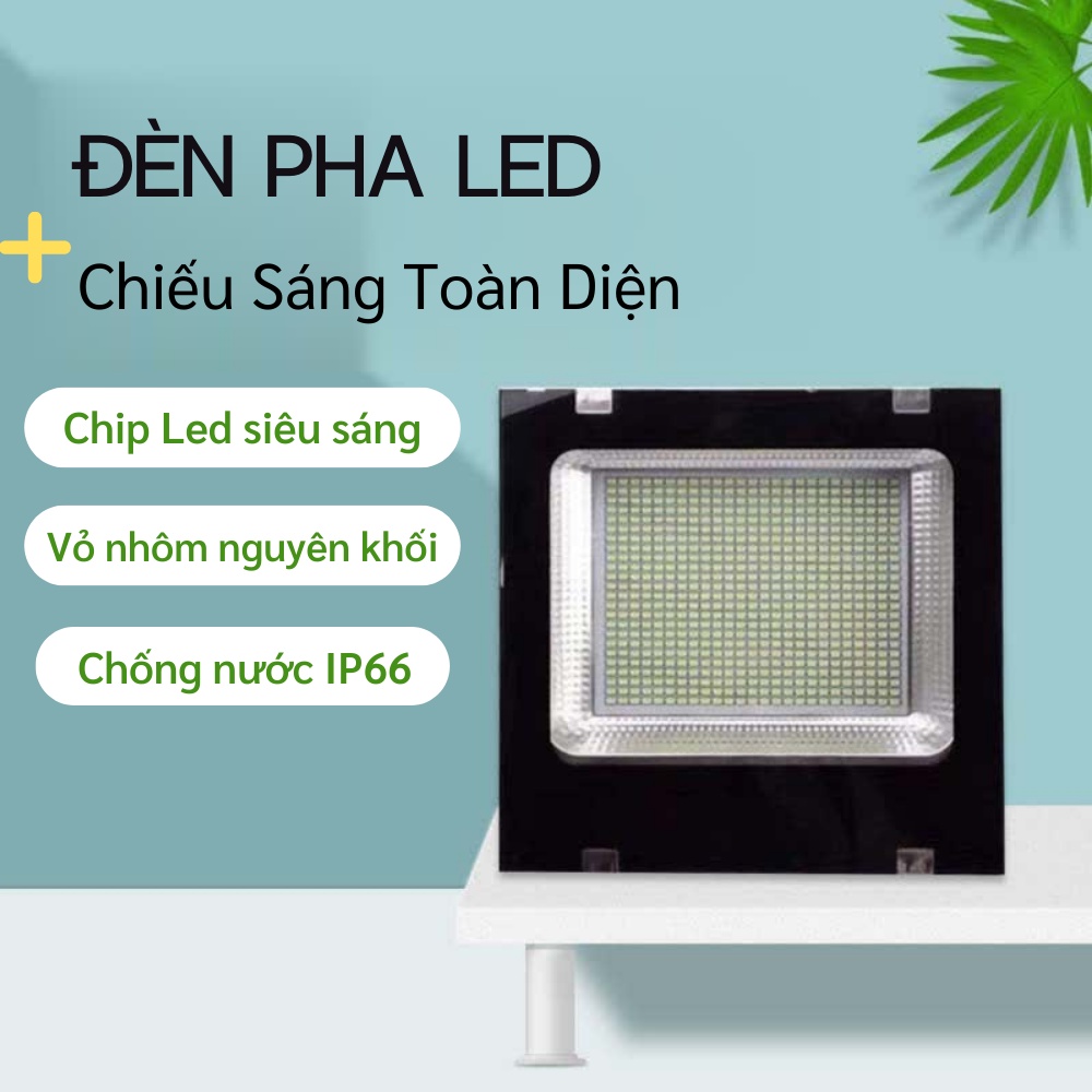 Đèn Led Pha Sieu Sáng Chống Nước Ngoài Trời ATILA SHOP.