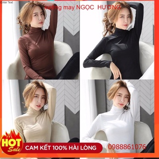 Áo giữ nhiệt nữ lót nỉ đủ màu