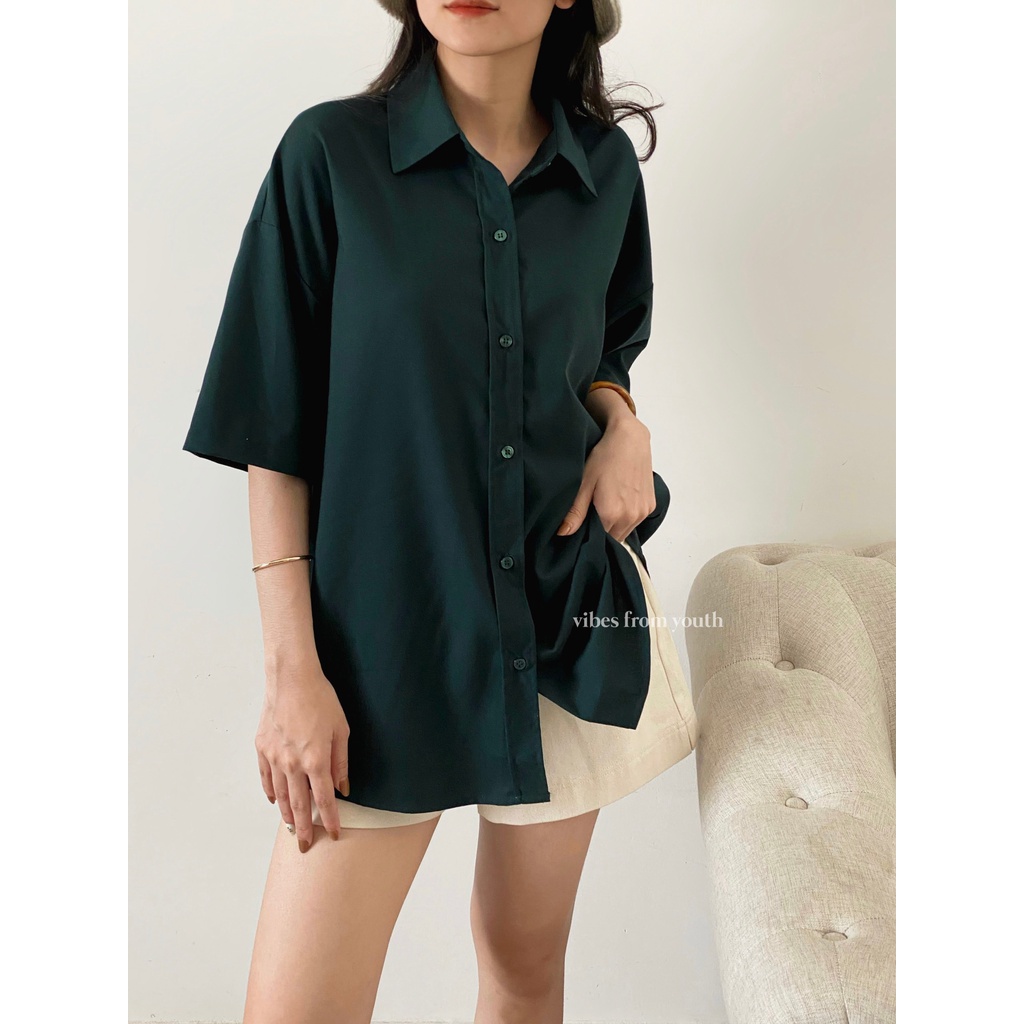 SƠ MI TAY NGẮN FORM TO_SM476