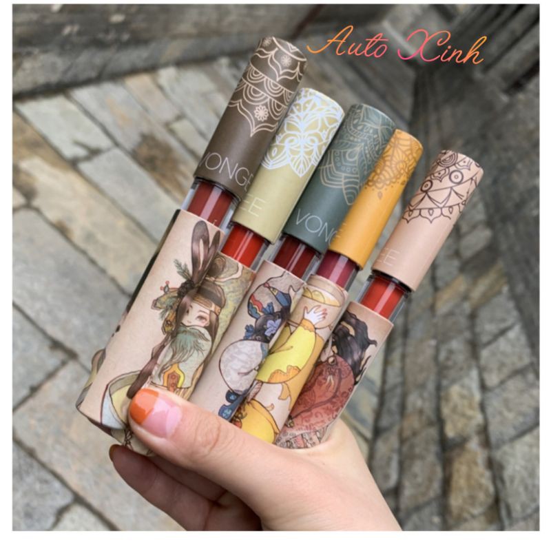 Son Ống Vongee 5 Cây To Mịn Và Lì, Màu Bền và Lâu Trôi | BigBuy360 - bigbuy360.vn