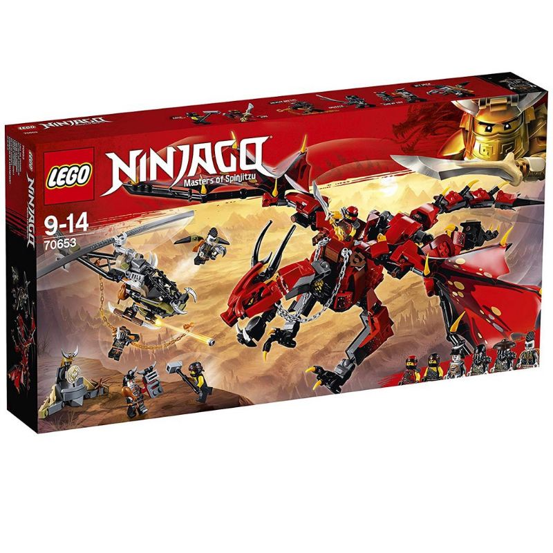 bộ LEGO Ninjago rồng,hoạc xe đại chiến khủng long