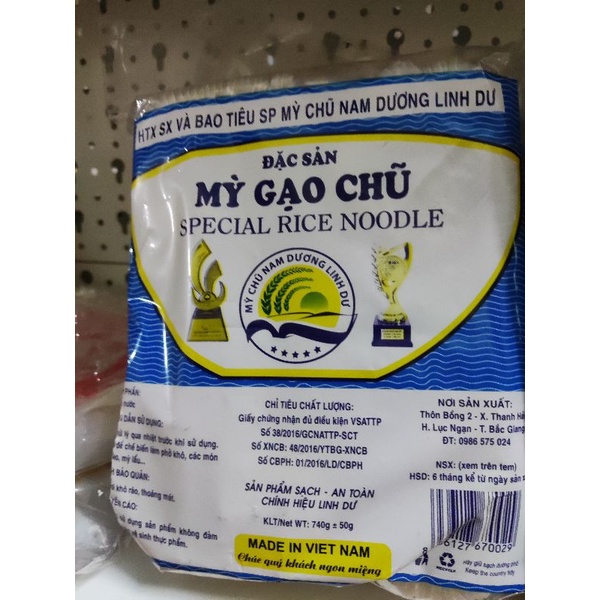 Mì gạo Chũ 1kg đặc sản Bắc Giang