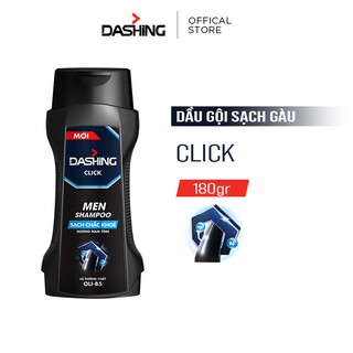 Dầu gội cao cấp Dashing Click Tóc sạch chắc khỏe cho nam giới 180gr