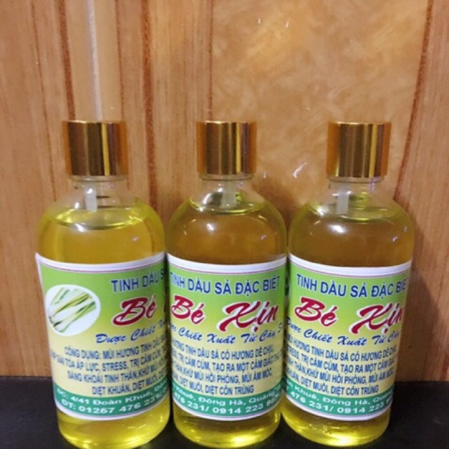 Tinh dầu sả chanh nhà làm 100ml