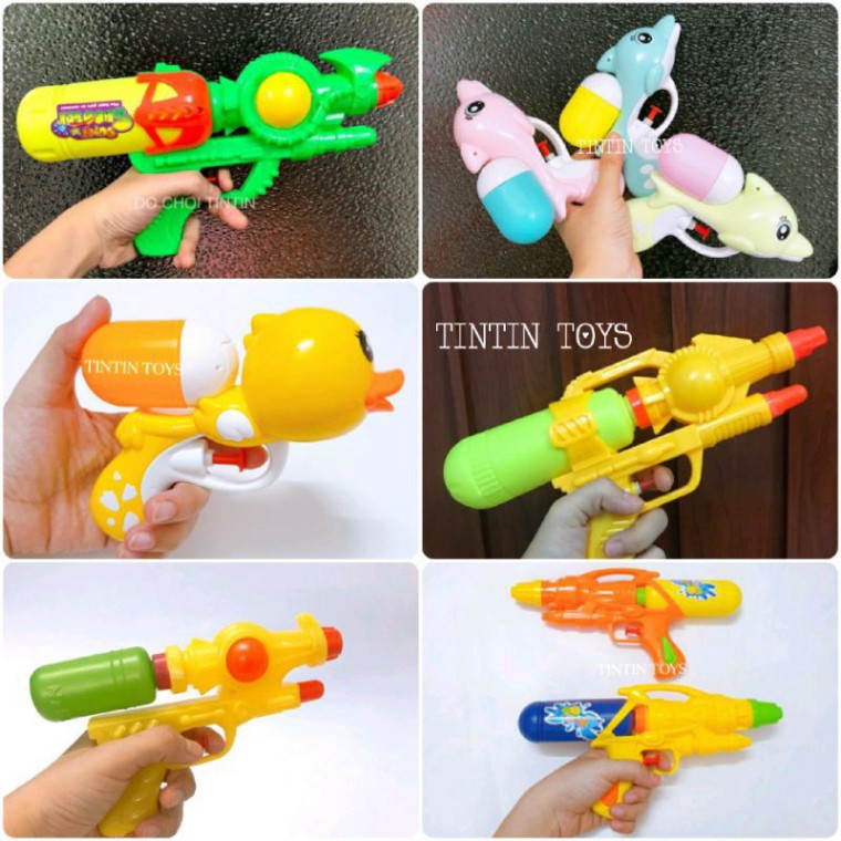 Tổng hợp Đồ chơi súng nhựa bắn nước an toàn cho bé