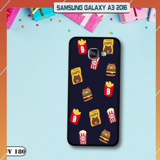 Ốp nhám viền dẻo cho điện thoại Samsung Galaxy A3 2016