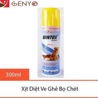 Chai Xịt Ve Rận Hantox 300ml Cho Chó Mèo Genyo pet carre