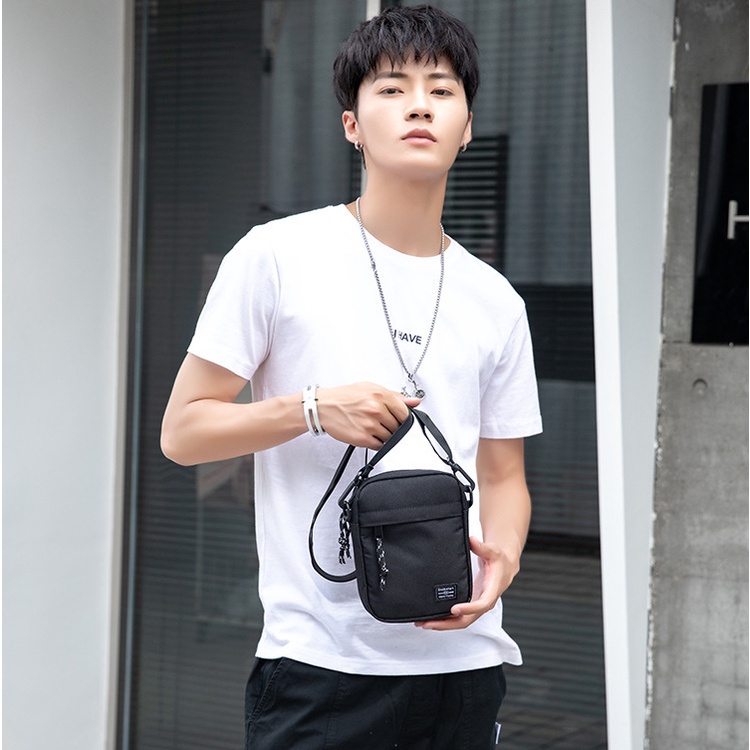 Túi Nam Đeo Chéo Mini LEO Vải Oxford Cao Cấp Chống Nước Nhiều Ngăn Đa Năng T34 | BigBuy360 - bigbuy360.vn