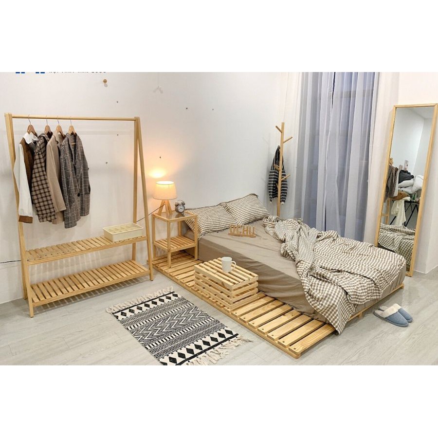 Giường PALLET gỗ mới 100% - 4 kích thước Homevuive