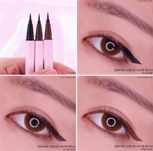 KẺ MẮT NƯỚC LILYBYRED AM9 TO PM9 SURVIAL PEN LINER