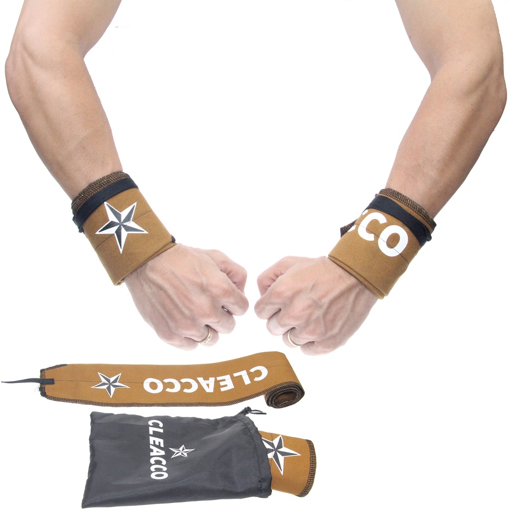 Bộ Băng Quấn Bảo Vệ Cổ Tay Cleacco Street Workout Wrist Wraps , Tập gym , Thể dục dụng cụ , Yoga BORO SPORT