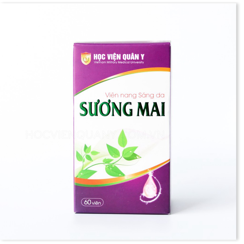 Viên uống sáng da Sương Mai Học Viện Quân Y