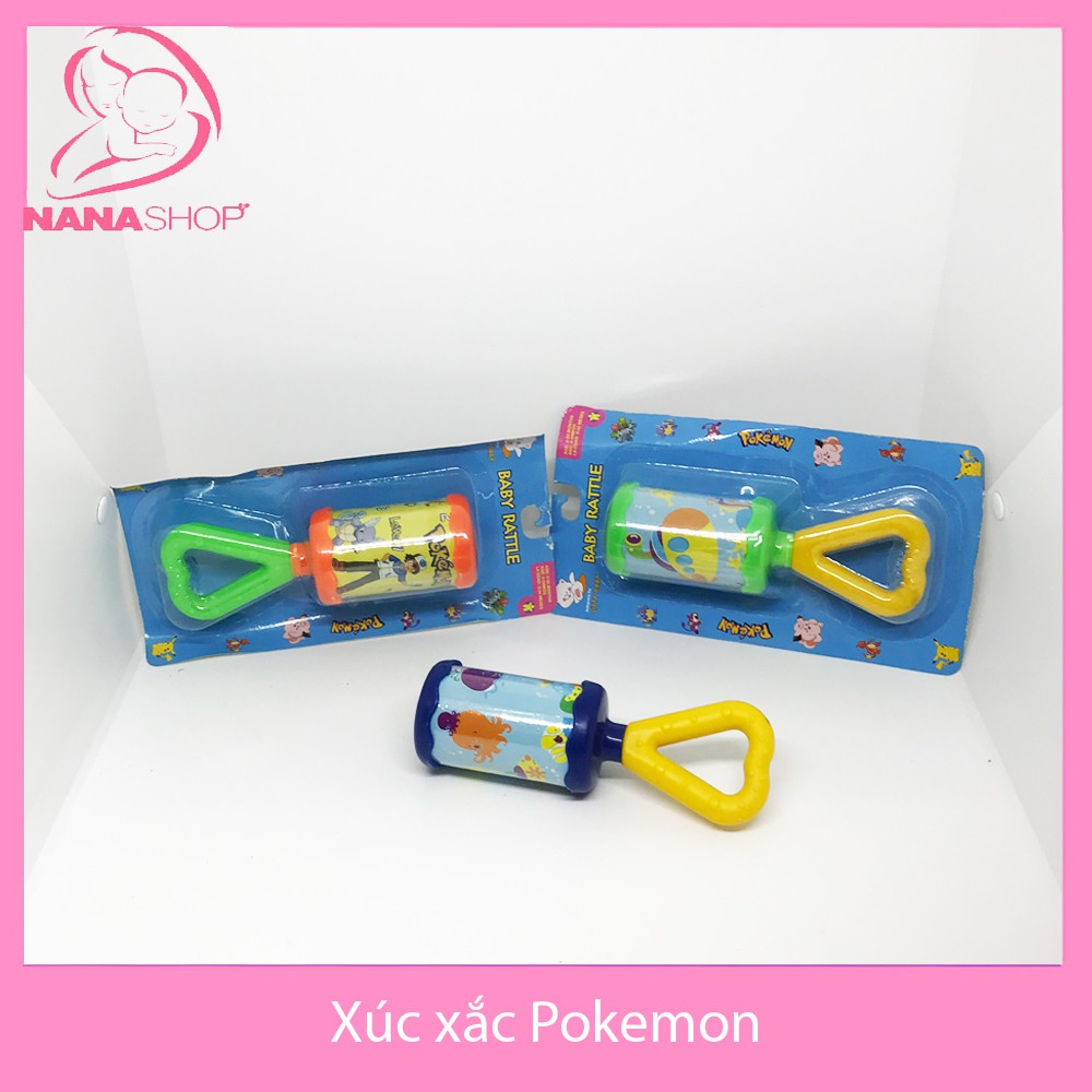 Xúc xắc lục lạc Pokemon cho bé