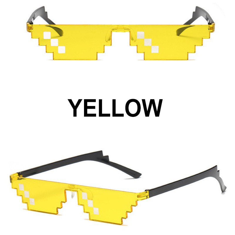 Kính mát thiết kế cá tính nhiều màu tùy chọn