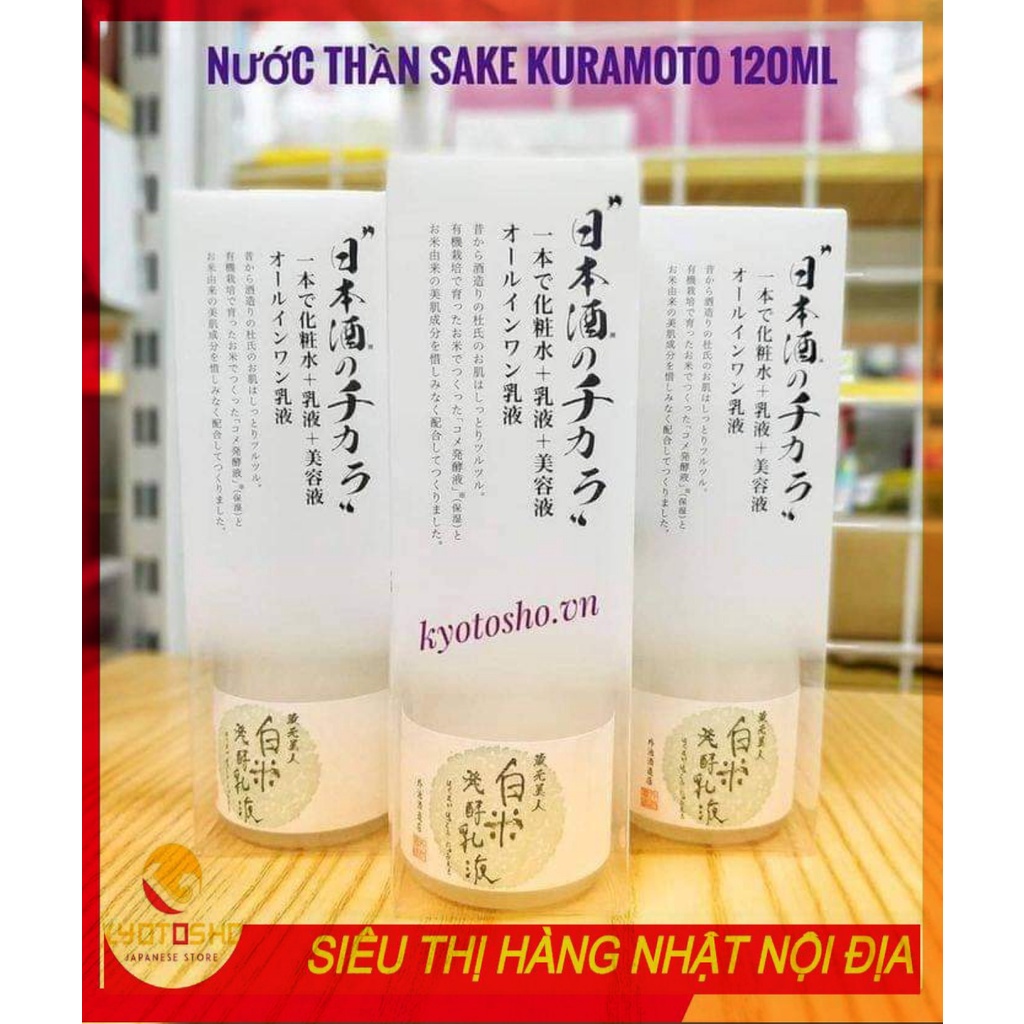 Nước Thần Sake Kuramoto 120ml Nhật Bản