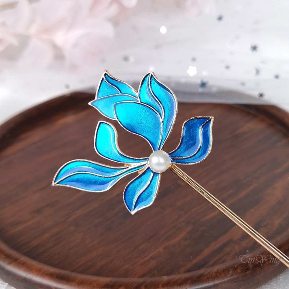 GETNOIVAS Trâm Cài Tóc Đính Ngọc Trai Kiểu Cổ Điển Thời Trang Sành Điệu Cho Nữ