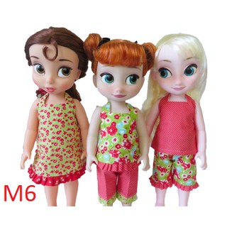 Rập giấy quần áo búp bê M6
